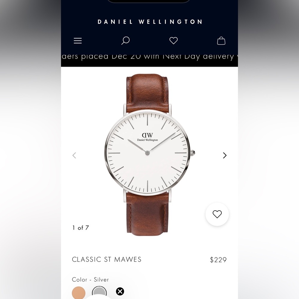 Daniel Wellington Men’s Watch